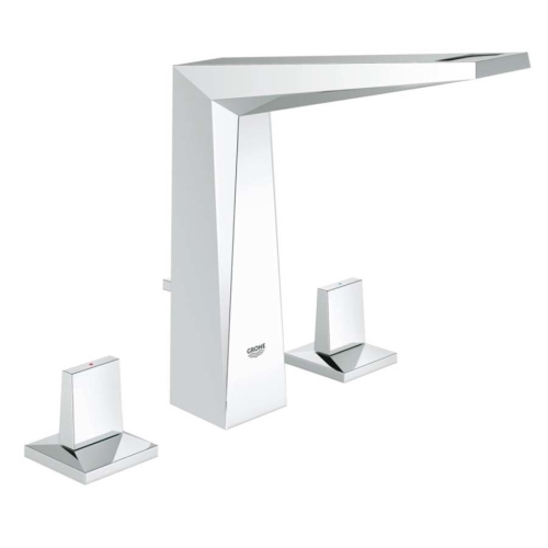 Grohe Allure Brilliant 3 Delikli Lavabo Bataryası - 20342000 - Thumbnail