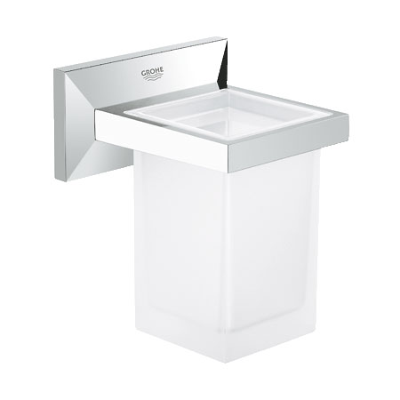 Grohe Allure Brilliant Diş Fırçalık Tutacağı + Cam Fırçalık - 40493000