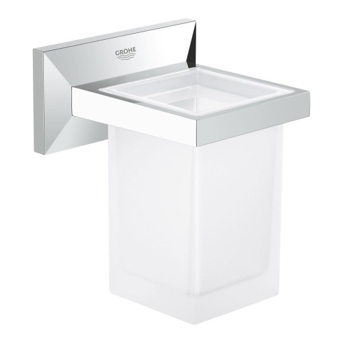 Grohe Allure Brilliant Diş Fırçalık Tutacağı + Cam Fırçalık - 40493000