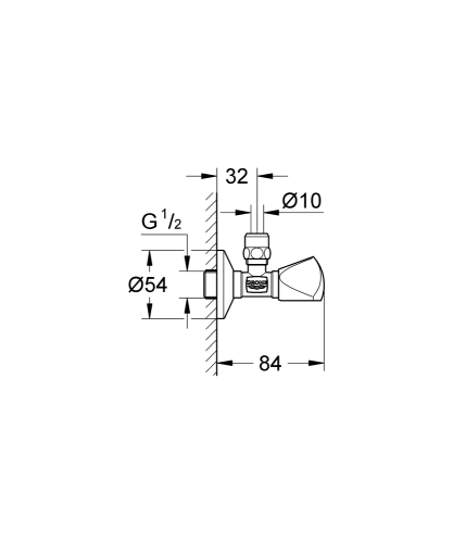Grohe Ara Musluk Filtreli 1/2"x3/8" - 22939000 - 2