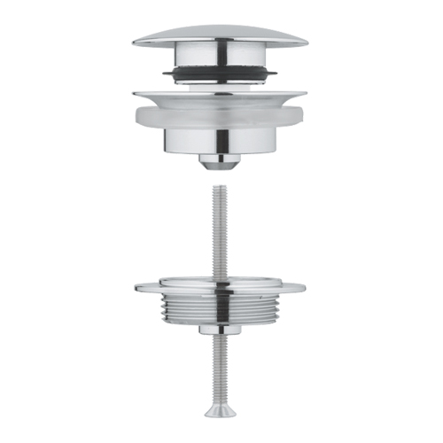Grohe Lavabo Sifon Bas Aç Tapa Takımı - 65807000 - 2