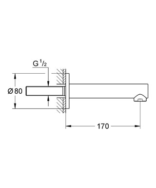 Grohe Concetto Çıkış Ucu - 13280001 - Thumbnail