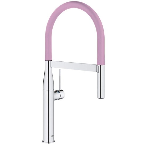 GROHE - Grohe Eviye Bataryası Spiralli 2 Fonk. Essence Krom/Pembe- 124976