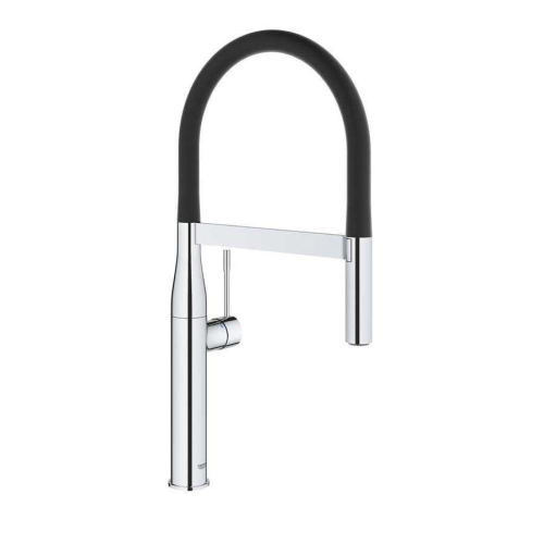 GROHE - Grohe Eviye Bataryası Spiralli 2 Fonk Essence Krom/Siyah-30294000
