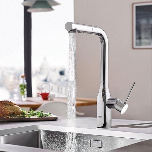 Grohe Eviye Bataryası Spiralli 2 Fonk. Essence Krom - 30270000 - 2