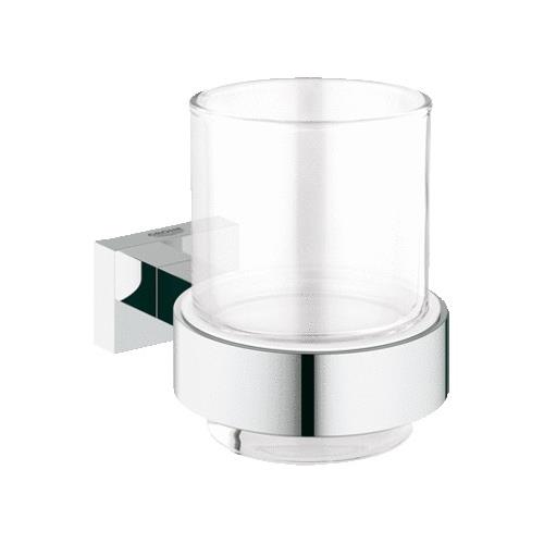 Grohe Essentials Cube Sabunluk Ve Diş Fırçalık Tutacağı - 40508001 - 2