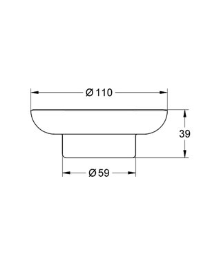 Grohe Essentials Sabunluk Camı - 40368001 - 4