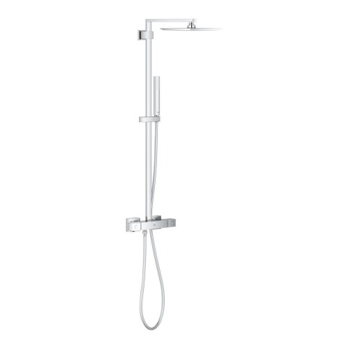 Grohe Euphoria Cube Sistem 230 Duvara Monte Termostatik Duş Bataryalı Duş Sistemi - 26087000