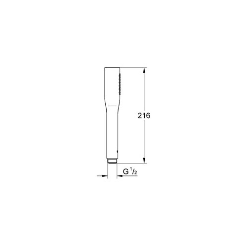 Grohe Euphoria Stick Cosmopolitan El Duşu 1 Akışlı - 27367000 - Thumbnail