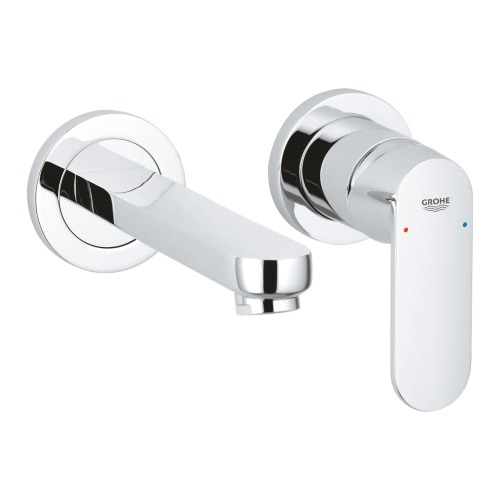 Grohe Eurocosmo İki Delikli Duvardan Lavabo Bataryası - 19381000