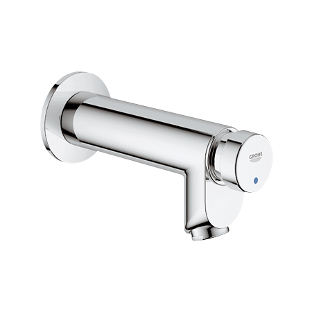 Grohe Euroeco Cosmopolitan T Zaman Ayarlı Tek Akımlı Duvardan Batarya - 36266000 - Thumbnail
