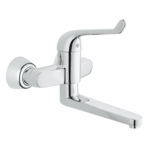Grohe Euroeco Special SSC Uzun Kumanda Kollu Duvardan Ankastre Lavabo Bataryası - 32793000