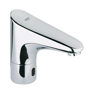 Grohe Europlus E Fotoselli Lavabo Bataryası, Tek Su Girişli Pilli - 36208001 - Thumbnail