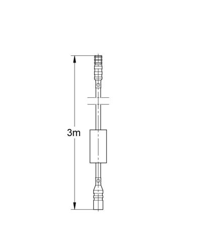 Grohe Europlus E Uzatma Kablosu - 36221000 - Thumbnail