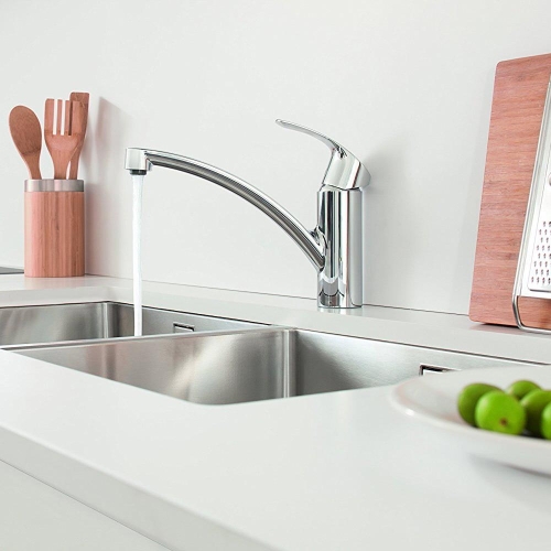 Grohe Eviye Bataryası Döner Borulu Eurosmart Krom - 33281002 - Thumbnail