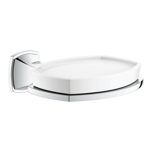 Grohe Sabunluk Ve Tutacağı Grandera Seramik Krom - 40628000