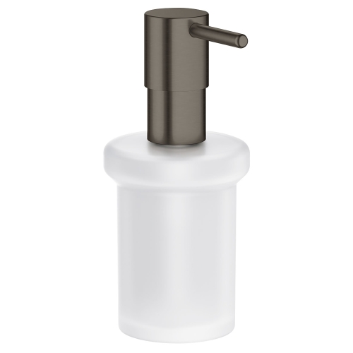 Grohe Sıvı Sabunluk Camı ve Pompası Essentials Brushed Hard Graphite - 40394AL1 - Thumbnail