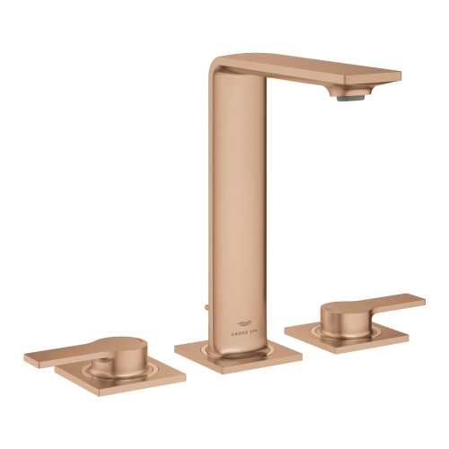Grohe Allure Üç Delikli Lavabo Bataryası Brushed Hard Graphite-20188DL1