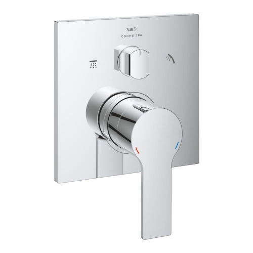 Grohe Allure Ankastre Banyo Duş Bataryası 3 Çıkışlı Divertörlü Krom – 29176001 - Thumbnail