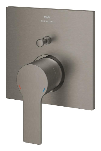 Grohe Allure Ankastre Banyo/Duş Bataryası Brushed Hard Graphite – 19315AL1 - Thumbnail