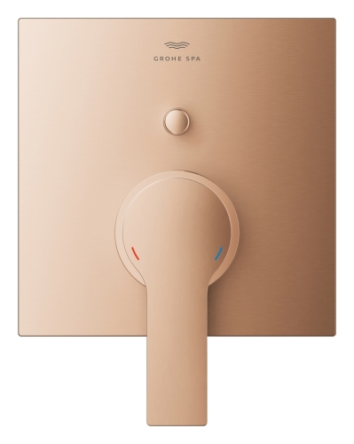Grohe Allure Ankastre Banyo/Duş Bataryası Brushed Warm Sunset – 19315DL1 - Thumbnail