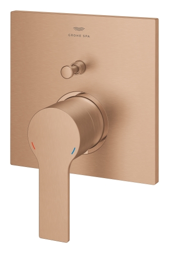 Grohe Allure Ankastre Banyo/Duş Bataryası Brushed Warm Sunset – 19315DL1 - Thumbnail