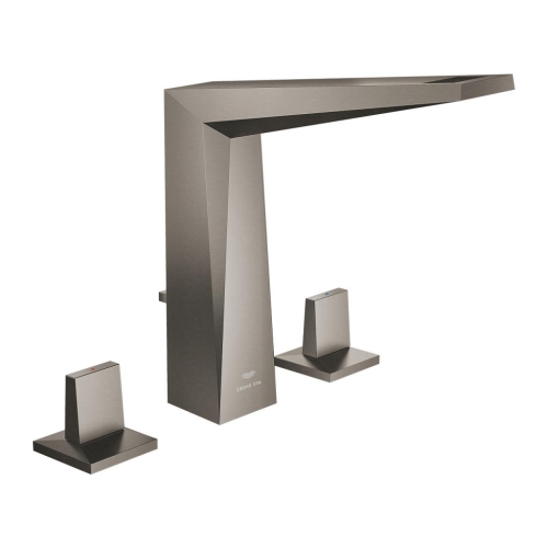 Grohe Allure Brilliant 3 Delikli Lavabo Bataryası L-Boyut Brushed Hard Graphite – 20627AL0 - Thumbnail