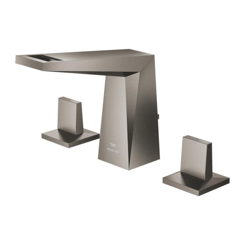 Grohe Allure Brilliant 3 Delikli Lavabo Bataryası M Boyut Brushed Hard Graphite - 20626AL0 - 3