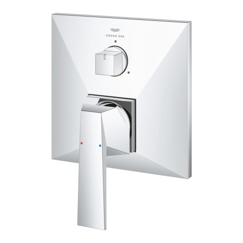 Grohe Allure Brilliant Ankastre Banyo/Duş Bataryası 3 Çıkışlı Krom- 24340000 - 3