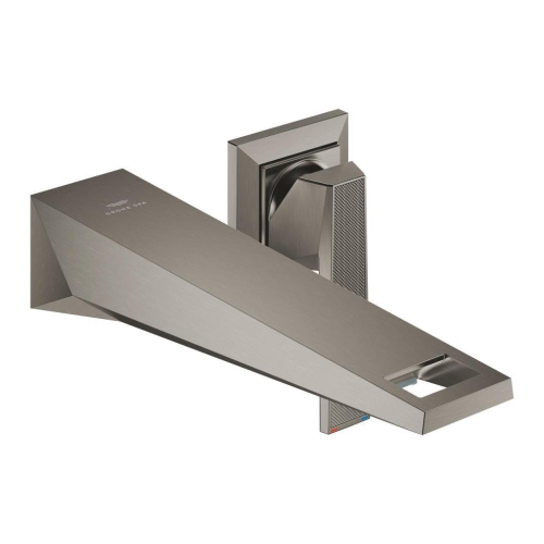 Grohe Allure Brilliant Private Collection 2 Delikli Duvardan Lavabo Bataryası M–Boyut Brushed Hard Graphite – 29517AL0 - Thumbnail