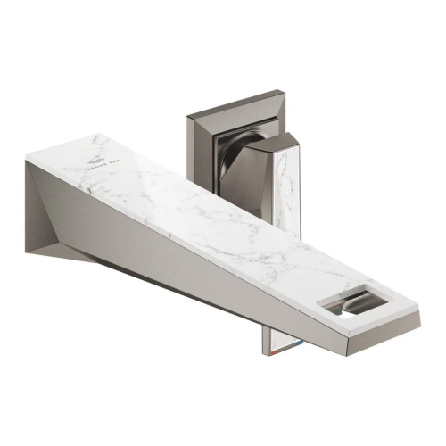 Grohe Allure Brilliant Private Collection 2 Delikli Duvardan Lavabo Bataryası M–Boyut Brushed Hard Graphite – 29519AL0