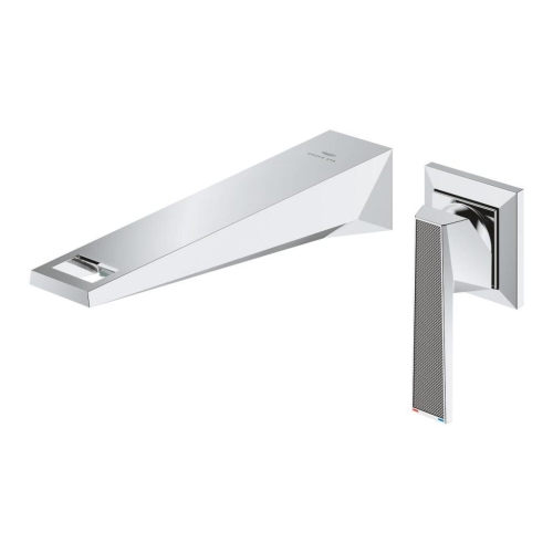 Grohe Allure Brilliant Private Collection 2 Delikli Duvardan Lavabo Bataryası M–Boyut Krom – 29517000 - 3