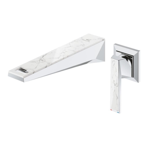 Grohe Allure Brilliant Private Collection 2 Delikli Duvardan Lavabo Bataryası M–Boyut Krom – 29519000 - 3