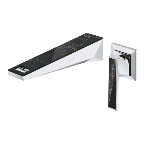 Grohe Allure Brilliant Private Collection 2 Delikli Duvardan Lavabo Bataryası M–Boyut Krom – 29521000 - 2