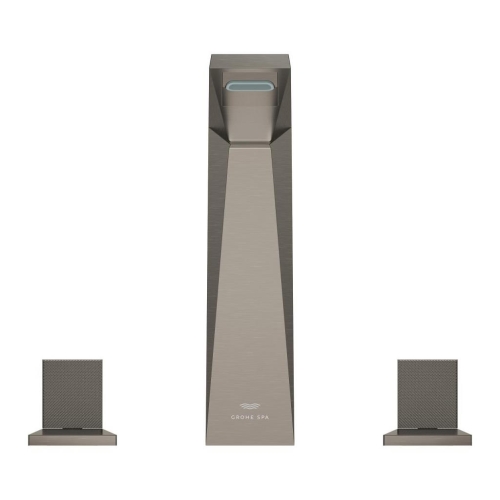 Grohe Allure Brilliant Private Collection 3 Delikli Lavabo Bataryası L Boyut Brushed Hard Graphite - 20667AL0 - Thumbnail