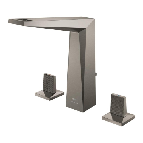Grohe Allure Brilliant Private Collection 3 Delikli Lavabo Bataryası L Boyut Brushed Hard Graphite - 20667AL0 - Thumbnail