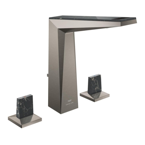 Grohe Allure Brilliant Private Collection 3 Delikli Lavabo Bataryası L Boyut Brushed Hard Graphite – 20669AL0 - Thumbnail