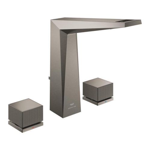 Grohe Allure Brilliant Private Collection 3 Delikli Lavabo Bataryası L Boyut Brushed Hard Graphite - 20670AL0