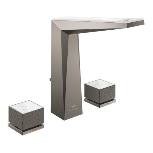 Grohe Allure Brilliant Private Collection 3 Delikli Lavabo Bataryası L Boyut Brushed Hard Graphite – 20671AL0 - Thumbnail