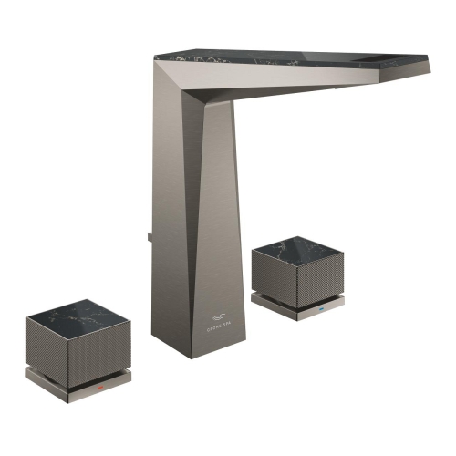GROHE - Grohe Allure Brilliant Private Collection 3 Delikli Lavabo Bataryası L Boyut Brushed Hard Graphite – 20672AL0
