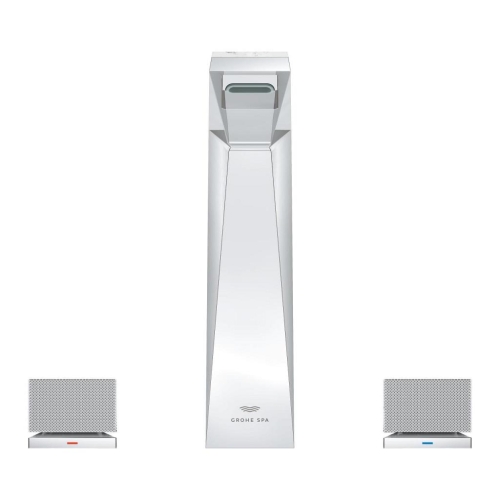 Grohe Allure Brilliant Private Collection 3 Delikli Lavabo Bataryası L Boyut Krom – 20671000 - Thumbnail