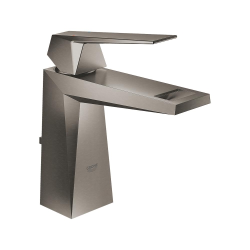 GROHE - Grohe Allure Brilliant Tek Kumandalı Lavabo Bataryası M-Boyut Brushed Hard Graphite - 23029AL0