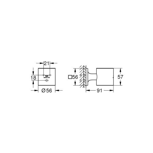 Grohe Allure Sabunluk Tutacağı - 40278001 - 3