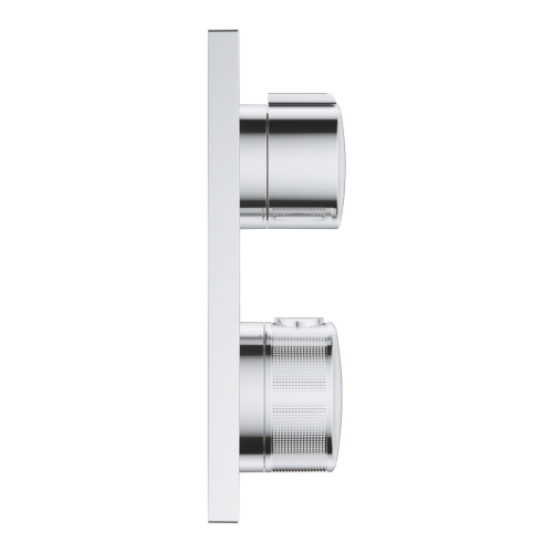 Grohe Allure Tek Valfli Akış Kontrollü, Ankastre Termostatik Duş Bataryası - 19380002 - Thumbnail
