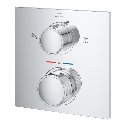 Grohe Allure Thermostat For Concealed Installation With 2-Way Diverter - 29181002 - Thumbnail