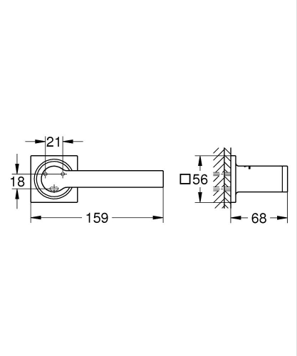 Grohe Allure Tuvalet Kağıtlığı Brushed Warm Sunset – 40279DL1 - Thumbnail