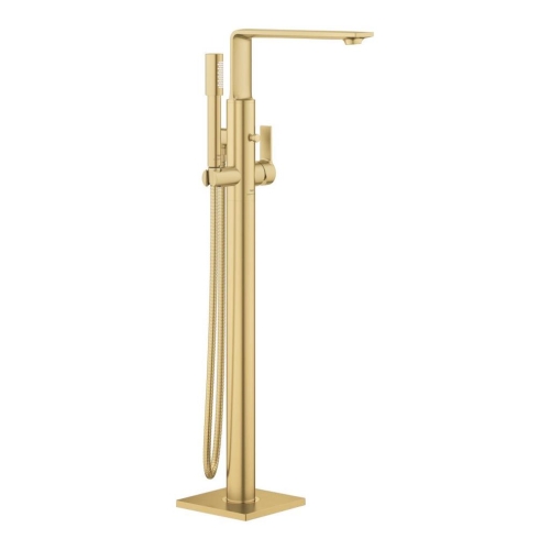 Grohe Allure Yerden Küvet Bataryası Brushed Cool Sunrise - 25222GN1 - Thumbnail