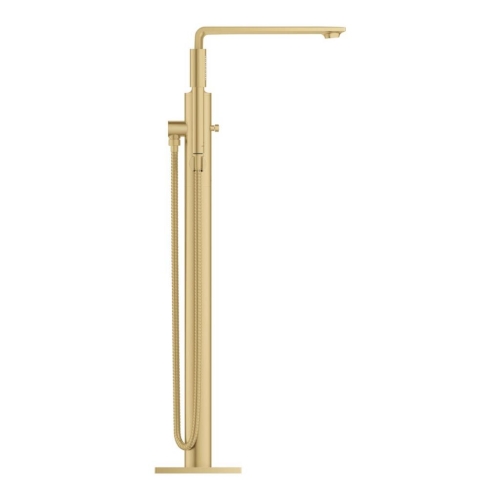 Grohe Allure Yerden Küvet Bataryası Brushed Cool Sunrise - 25222GN1 - Thumbnail