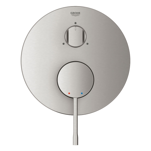 Grohe Ankastre Banyo Bat. 3 Çık. Essence Super Steel - 24092DC1 - Thumbnail