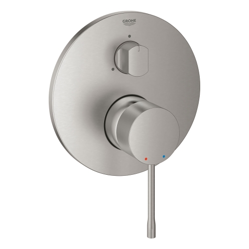 Grohe Ankastre Banyo Bat. 3 Çık. Essence Super Steel - 24092DC1 - Thumbnail